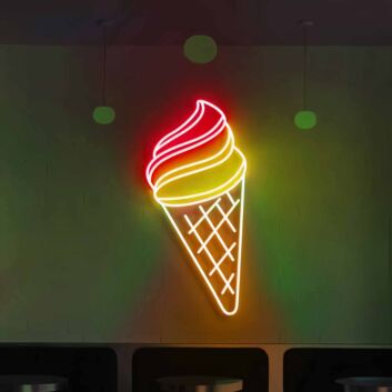 Popsicle Ice Cream Neon Sign