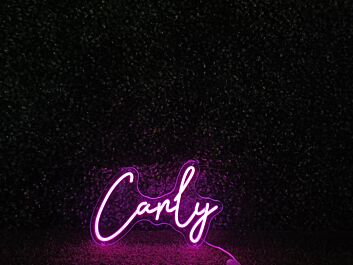 Brighten Your Space: Canly LED Neon Sign for Home Decor, Office Enhancements, Storefronts, Bars, Weddings, and Celebratory Occasions