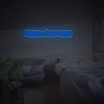 Brighten Your Wedding and Home with Happily Ever After LED Neon Sign - Perfect for Celebrations and Daily Inspirations.