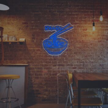 Make Your Space Uniquely Yours: Japanese Ramen LED Neon Sign for Home Decor, Trendy Bars, and Themed Restaurants