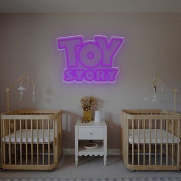 Brighten Your Child's Room or Birthday Celebrations with Toy Story LED Neon Sign.