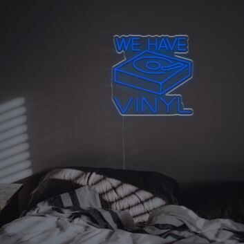 Brighten Up Your Space: We Have Vinyl LED Neon Sign for Home, Office, and Store Ambiance.