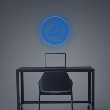 Light Up Your Space: Fantastic Four LED Neon Sign for Bars, Weddings, and Vibrant Home Decor