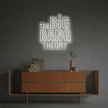 Brighten Up Your Space: The Big Bang Theory LED Neon Sign for Bars, Parties, and Geek Chic Decor