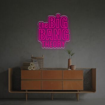 Brighten Up Your Space: The Big Bang Theory LED Neon Sign for Bars, Parties, and Geek Chic Decor