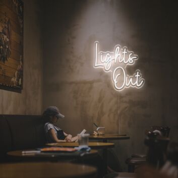 Brighten Up Your Wedding, Bar, and Office Ambience with the Lights Out LED Neon Sign