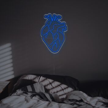 Brighten Your Wedding and Bar Ambiance with Detailed Heart LED Neon Sign.