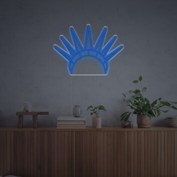 Add a Radiant Touch to Your Home, Office, or Party Ambiance with the Victory Headdress LED Neon Sign.
