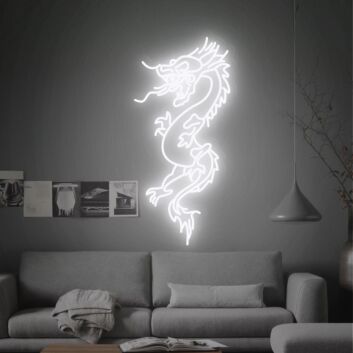 Brighten Your Space: Perfect for Bedroom, Bar, and Celebrations - Chinese Dragon Neon Sign Neon Decorations Neon Sign Art