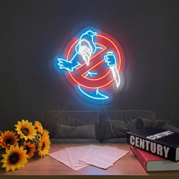 Transform Your Space into a Spooktacular Haven with Devil Neon Sign Ghost Neon Sign for Halloween Parties, Home, and Bar Wall Decor.