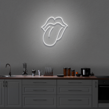 Lips & Tongue Neon Sign