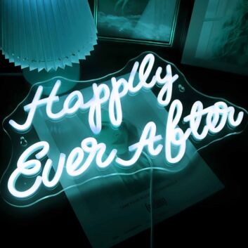 Happily Ever After Neon Sign
