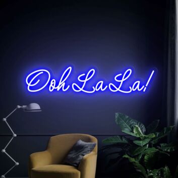 Light Up Your Special Day and Nights: Ooh La La Wedding Neon Sign for Elegant Bedroom, Party, and Ceremony Ambiance.