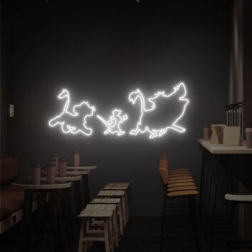 Brighten Your Space with The Lion King Neon Sign: A Perfect Addition for Game Rooms, Home Bars, and Vibrant Parties.