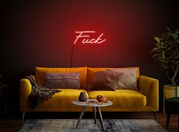 Brighten Your Bedroom, Office, or Party: The Versatile Fuck Neon Sign for Edgy Decor and Celebrations