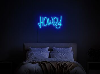 Brighten Your Space with Howdy Neon Sign Hello Neon Sign Cowgirl Neon Sign Howdy Wall Art Howdy Decor - Perfect for Home, Office, Bars, and Parties.