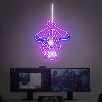 Brighten Up Your Child&#039;s Room or Birthday Party with Spiderman Led Neon Sign Wall Art Superhero Decor Birthday Gift.