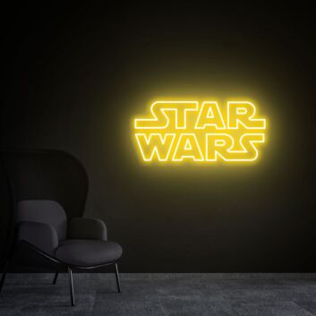 Transform Your Space: Star Wars Wall Decor Neon Sign - Perfect for Home, Office, Bar, or Themed Weddings and Parties