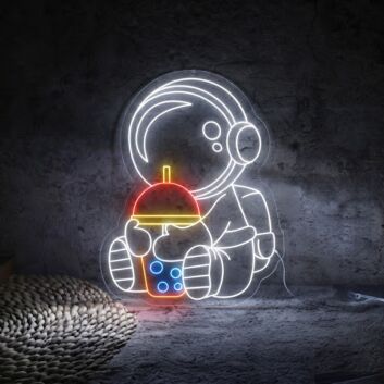 Enhance Your Space with the Bubble Tea LED Neon Sign: Perfect for Cafes, Home Bars, and Themed Parties