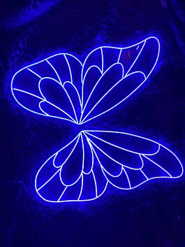 Brighten Your Space: Perfect for Weddings, Parties, and Home Decor - Butterfly Led Sign Neon Light Restaurant Decor Led Neon Sign.