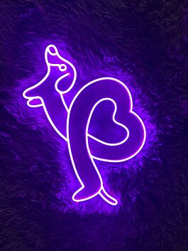 Brighten Up Your Space: Cute Dachshund Butt Led Neon Sign for Home Decor, Office Fun, and Storefront Charm