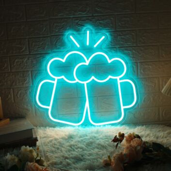 Beer Cheers LED Sign