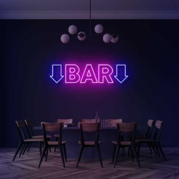 Customize Bars LED Neon Sign