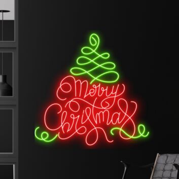 Merry Christmas Led Neon Sign Christmas Decor