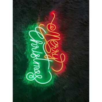 Merry Christmas Led Neon Sign Christmas Tree Neon Light Decor