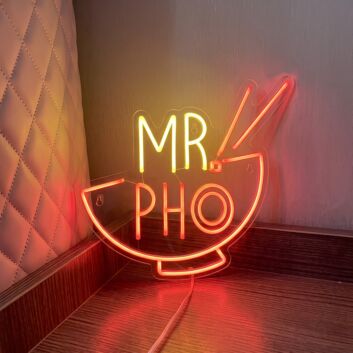 Mrpho Logo Restaurant Led Neon Sign Pho Noodle Neon Led Sign