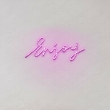 Enjoy Script LED Neon Sign