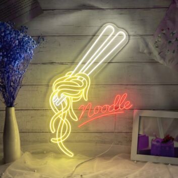 Noodle Led Neon Sign Restaurant Noodle Decor