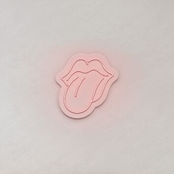 Pop Tongue LED Sign