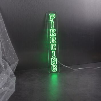 Piercing Led Neon Sign Text Sign Restaurant Decor Bar Club Decor