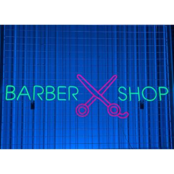 Scissors Neon Led Sign Welcome Spa Logo Deco Barber Led Neon Light Barbershop