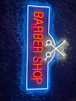 Welcome Spa Deco Barber Led Neon Light Barbershop Wall Art Decors