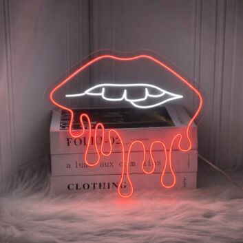 Sexy Lips Dripping Led Neon Sign Dripping Lips Neon Light Sexy Lips Led Light