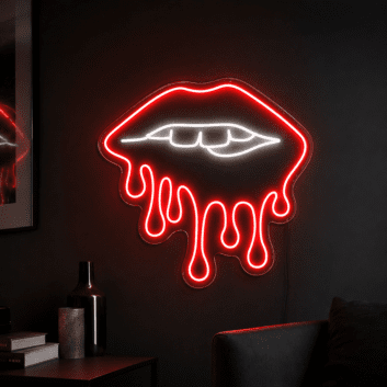 Sexy Lips Dripping Led Neon Sign Dripping Lips Neon Light Sexy Lips Led Light