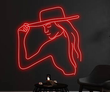 Sexy Naked Cowgirl Led Neon Sign Texas Cowgirl Neon Led Sign Light Bar Decor