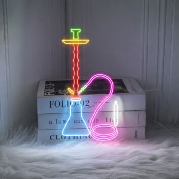 Smoking Machine Led Sign Shop Wall Led Art Leaf Led Light Smoking Sign
