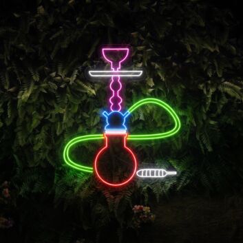Smoking Shop Led Neon Sign Light Shop Wall Led Art Leaf Led Light Smoking Sign