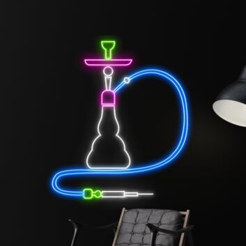 Smoking Shop Wall Led Art Leaf Led Light Smoking Sign