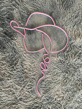 Texas Cowgirl Neon Led Sign Cowgirlled Led Neon Sign Light Bar Decor