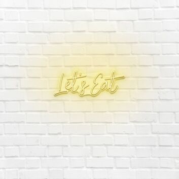 Let&#039;s Eat LED Sign