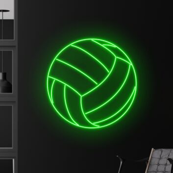 Volleyball Led Neon Sign Christmas Sport Club Decor