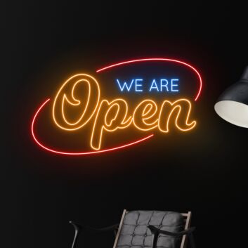 We Are Open Led Neon Sign Decor Led Neon Sign Bar Club Led Light