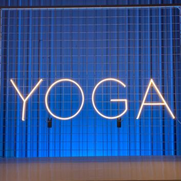 Love Yoga Led Sign Yoga Lover Light Neon Decor Christmas Decor