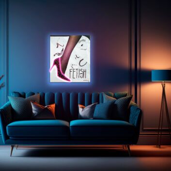 Heels Under Uv Light Illuminate Your Steps In Style