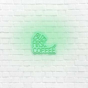 But First Coffee 4 LED Neon Sign