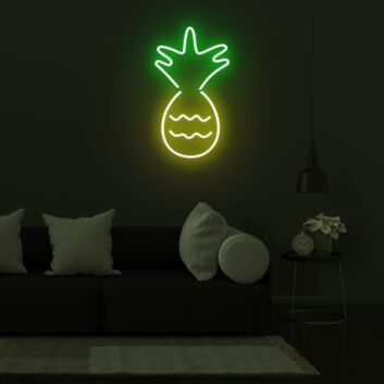 Pineapple LED Sign
